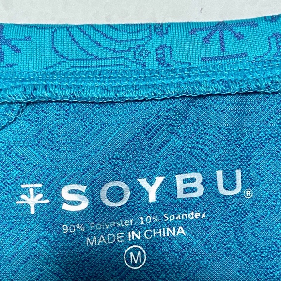 Soybu Yoga Long Sleeve Patterned Tee - Picture 5 of 7